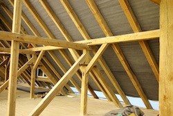 Bild: Dachstuhlsanierung nachher